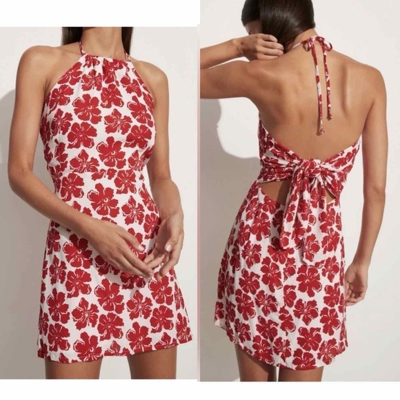 Faithful The Brand Gaia Mini Dress La Presa
Red Floral Print Size US 6 - Picture 11 of 11